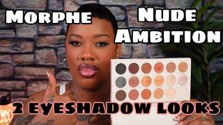 VLOGMAS DAY 1 | Morphe Nude Ambition palette | Oneka Hurst