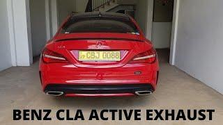 WEPR BENZ CLA180 Valvetronic active sports exhaust