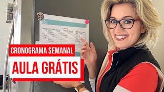 AULA GRÁTIS: CRONOGRAMA DA CASA | FLÁVIA FERRARI