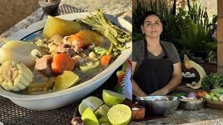 Caldo Cocido de Res - Receta Sonorense de Antaño - La Herencia de las Viudas