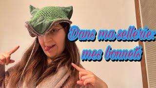 Dans ma sellerie: mes bonnets