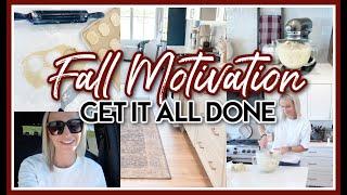 FALL GET IT ALL DONE 2024 | PRODUCTIVE DAY IN THE LIFE