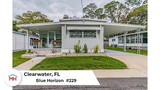 Clearwater FL Mobile Home For Sale In Blue Horizon Lot 229 - MH Resales