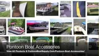 Pontoon Boat Accessories & Parts For Large Deck Boats & Small to Mini Inflatable Pontoons