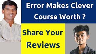 Error Makes Clever Academy Software Courses Worth or Not | Reviews & Feedback | Tamil