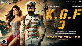 KGF Chapter 3 : Trailer (2024) | Rocking Star Yash, Sanjay Dutt | Prashant Neel | Hombale Films