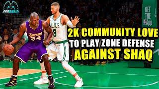 Lakers Prime Shaq GOES OFF against Zone Defense in NBA 2K25!