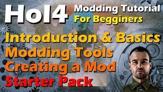 Basics of Modding & Starter Pack | #1 | HoI4 Modding Tutorial for Begginers