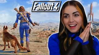 Fallout 4 BLIND Playthrough 2025 | First Time Playing! | LizXP [1]