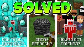 Solving ALL of Your Minecraft Problems (All Shorts Together)