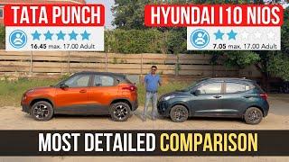 Tata Punch Vs Hyundai Grand i10 Nios - Exclusive Comparison