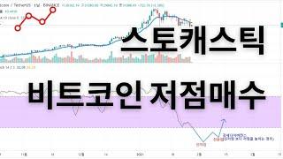 스토캐스틱 활용한 비트코인 저점매수 방법