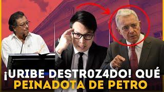 URIBE D3STR0ZAD0, TREMENDA PEINADA DE PETRO