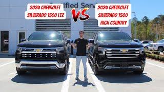 2024 Chevy Silverado LTZ VS 2024 Chevy Silverado High Country - Which Truck Is Better?