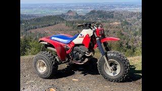 Fun Sunday ride up Paradise on a 1985 350x Honda ATC
