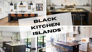 Sleek Black Kitchen Island Inspiration | Home Decor | And Then There Was Style