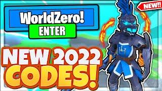 (2022) ALL *NEW* SECRET OP CODES In Roblox World Zero!