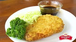 Panlasang Pinoy's Easy Ham Katsu recipe made with CDO Holiday Ham!