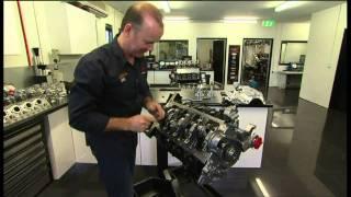 V8 supercar engine build with Mark Larkham