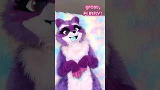 ew is that a furry? #furry #fursuiter #fursuiting #furrytrash #jokes