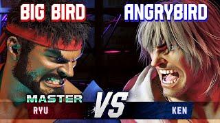 SF6 ▰ BIG BIRD (Ryu) vs ANGRYBIRD (Ken) ▰ High Level Gameplay