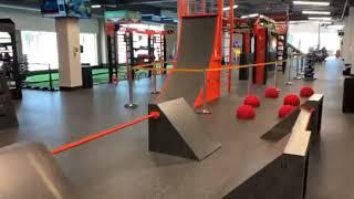 Obstacle Course and Ninja Warrior Training Gym Install