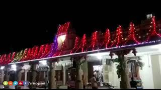 100th year of Saibaba's Mahasamadhi day celebration Sri Naga Sai Mandir Night View