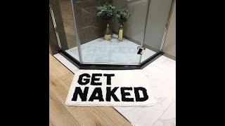 GET NAKED bath mat