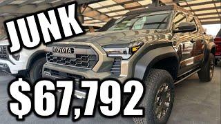 People are REFUSING TO BUY! New 2024 Toyota Tacoma Trailhunter COLLECTING DUST!