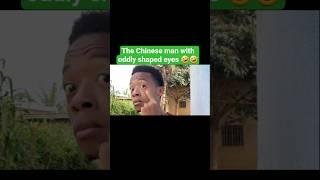 The Chinese man with oddly shaped eyes  #china # # # #humour @williamlast_krm1998 #eyes
