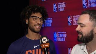 The Phoenix Suns & Australian Boomers - Keanu Pinder Interview (Summer League, 2023)