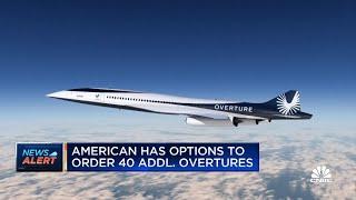 American Airlines to buy 20 supersonic planes from Boom