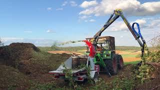 Entreprise LEGRET - Présentation de notre nouvelle grue forestière