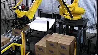 Orion/Brenton Mini-System Robotic Palletizer/Stretch Wrapper - Specialty Stretch Wrapper
