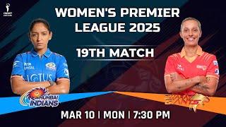 WPL 2025: Mumbai Indians Women vs Gujarat Giants Women 19th Match PREDICTION | WHO WILL WIN?