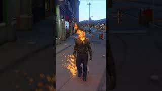 GHOST RIDER DI GTA 5 #shorts