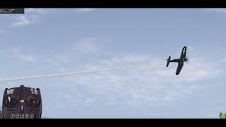 RealFlight F4U Corsair Giant-scale Performance