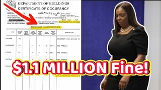Breaking: $1.1 MILLION Fine PER VIOLATION for Letitia James FRAUD. PLUS Jail #letitiajames #newyork
