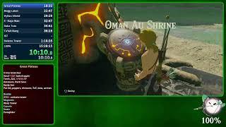 BOTW 100% Speedrun in 15:20 (Part 1) (WR 2023-12-22)