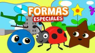 MEZCLA DE FORMAS | Aprende formas para niños | Formas geométricas para bebes |Mi Primera Universidad