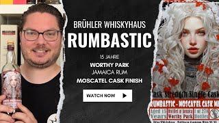 ADOS Rumbastic Worthy Park Moscatel Verkostungsvideo #rumreview #rumvlog #rumbastic #ados