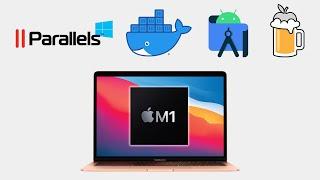 M1 Macbook Air for Virtualization | Parallels, Docker, Android Emulator, Homebrew Test