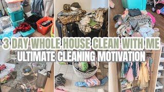 ULTIMATE WHOLE HOUSE CLEANING MOTIVATION | CLEAN WITH ME 2022 | CLEAN DECLUTTER ORGANIZE WITH ME