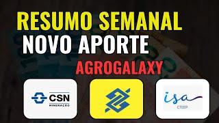 FERROU EM BBAS3 COM QUEBRA DA AGROGALAXY?NOVO APORTE EM TRPL4 E CMIN3 SÃO DESTAQUES DA SEMANA