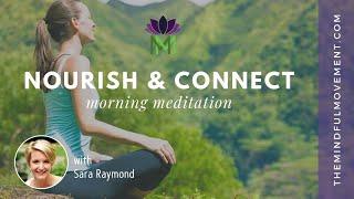 Powerful 10 Minute Morning Routine with Intention / Mindfulness Meditation / Mindful Movement