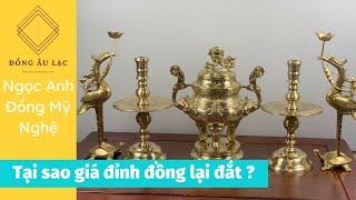 Tạì sao giá Đỉnh Đồng cần phải đắt ? | Ngọc Anh Đồng Mỹ Nghệ Đồng