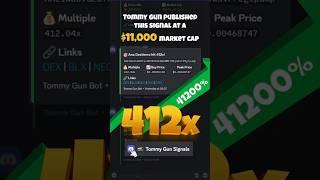 Meme coin called at $11k! Ana Destierro runs to $5m for 41,000% gains! #memecoin #crypto #signals