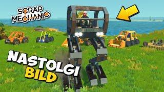  NEW !!! ПРЫГАЮЩИЙ ШАГОХОД из LK NASTOLGI BILD   ОБЗОР ПОСТРОЕК в Scrap Mechanic  СКРАП МЕХАНИК 