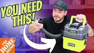 CORDLESS WET DRY SHOP VACUUM | ONE+ 18V Cordless 1 Gal. Wet/Dry Vacuum