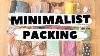 Minimalist packing - How to pack better for a shorter trip??